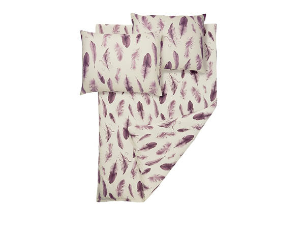 Microfibre Sateen Reversible Bedlinen Double Size