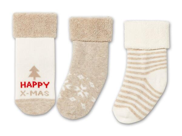 Baby Socken, 3 Paar