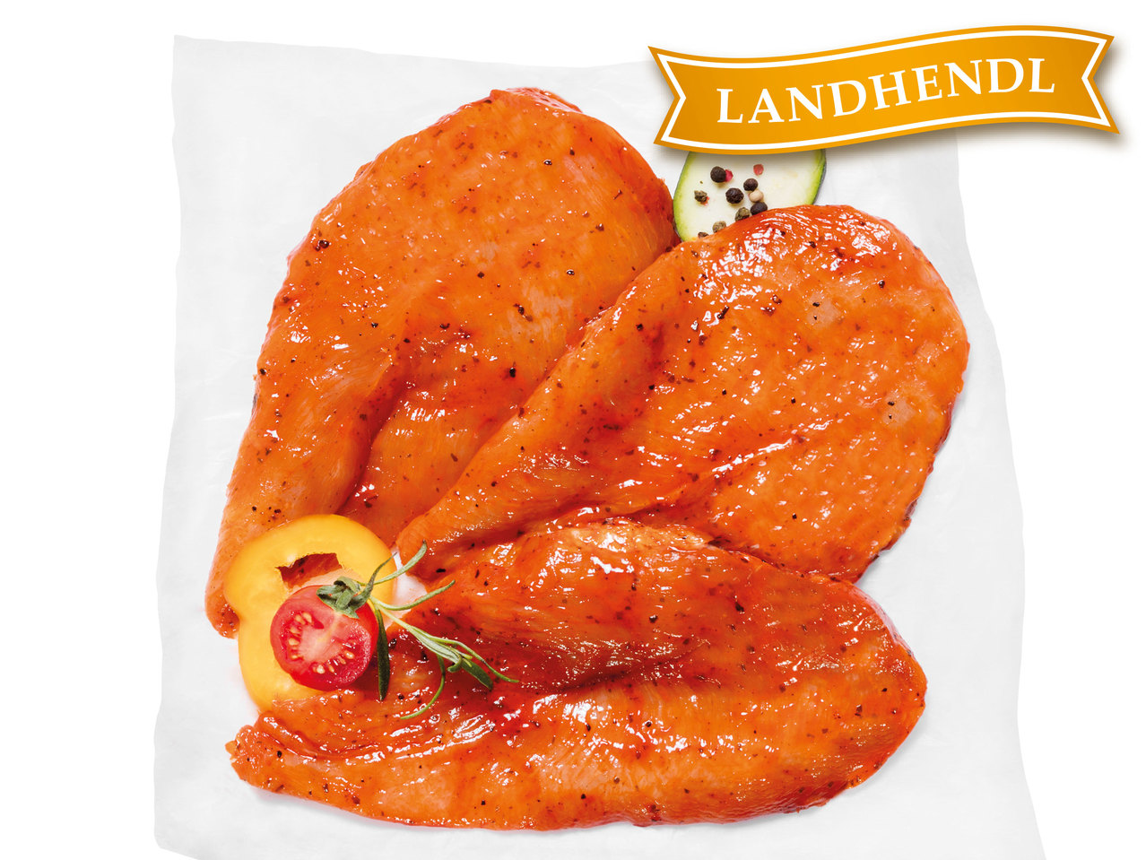LANDHENDL Frische österreichische Hendlbrustschnitzel mariniert