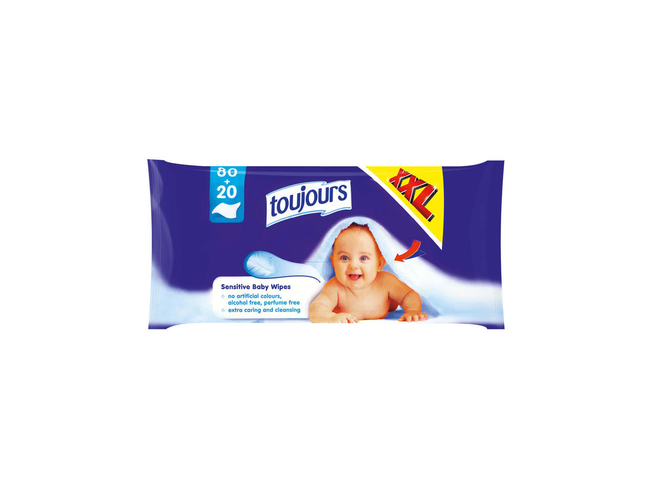 TOUJOURS Vådservietter til baby