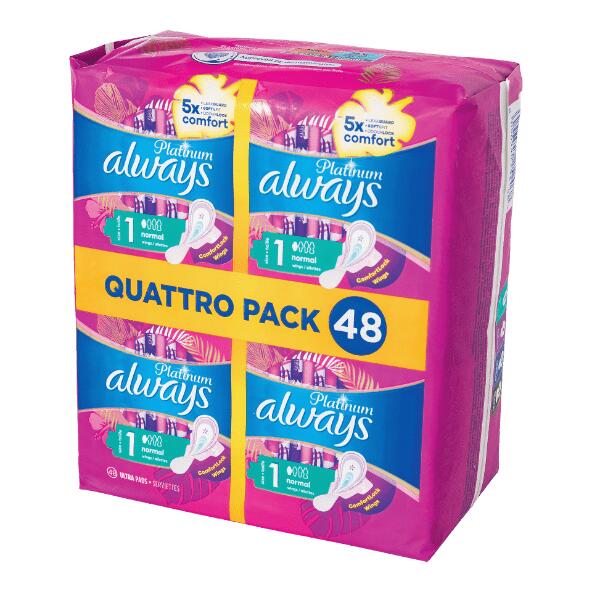 ALWAYS PLATINUM(R) 				Damenbinden