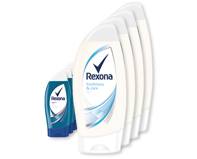 Gel douche REXONA