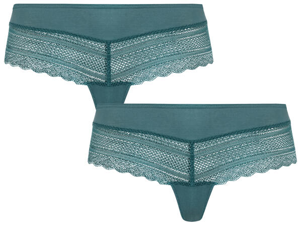 Ladies' Lace Hipster Briefs