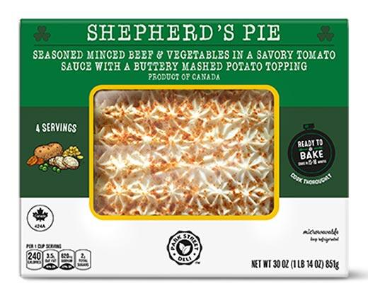 Park Street Deli 
 Shepherd's Pie
