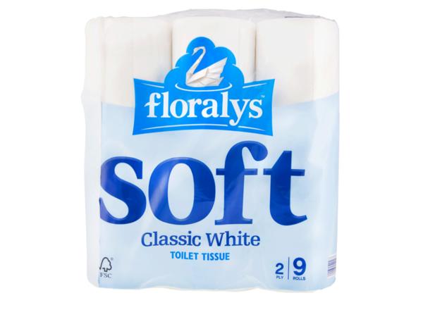 SOFT CLASSIC WHITE TOILET ROLL