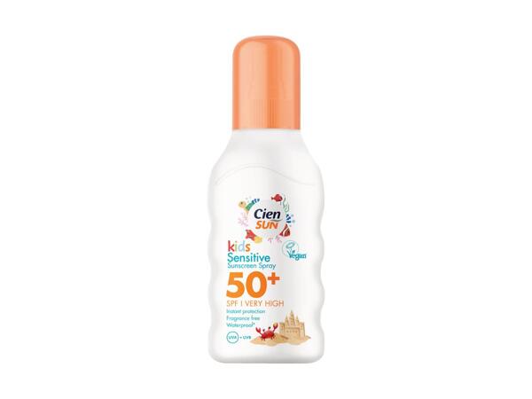 Sun Spray Sensitive Kids SPF 50+ / Après Sun Aloe Vera Gel
