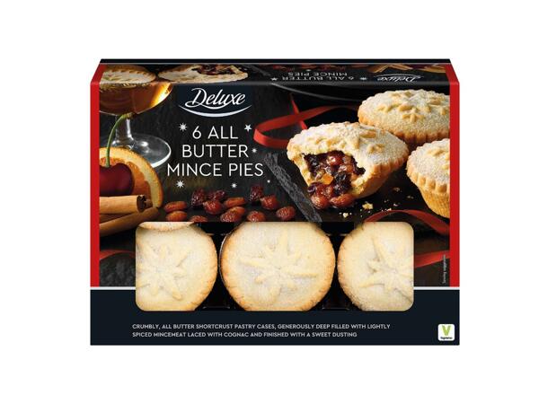 6 Luxury Mince Pies