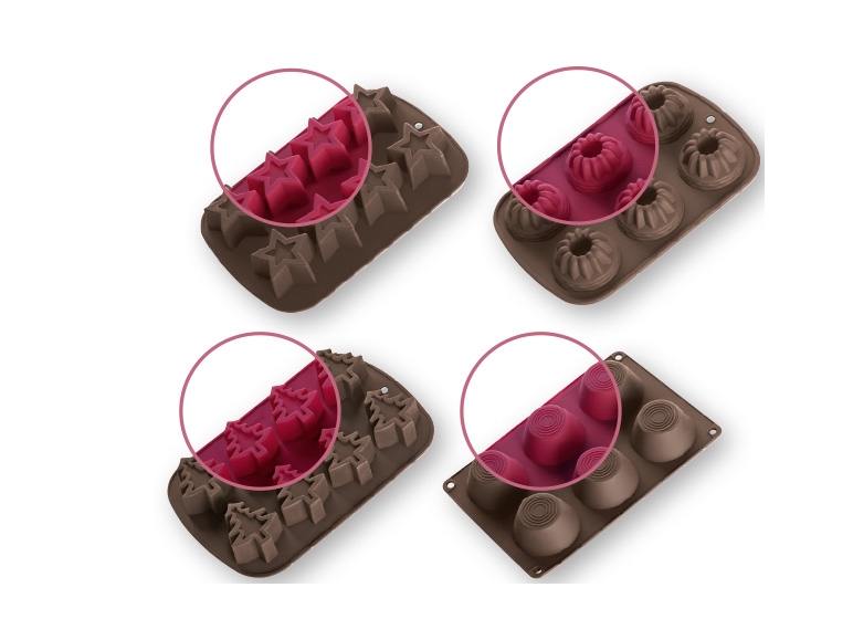 Ernesto(R) Silicone Muffin Baking Tray