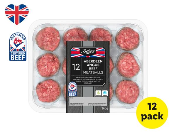 Deluxe British Aberdeen Angus Beef Meatballs