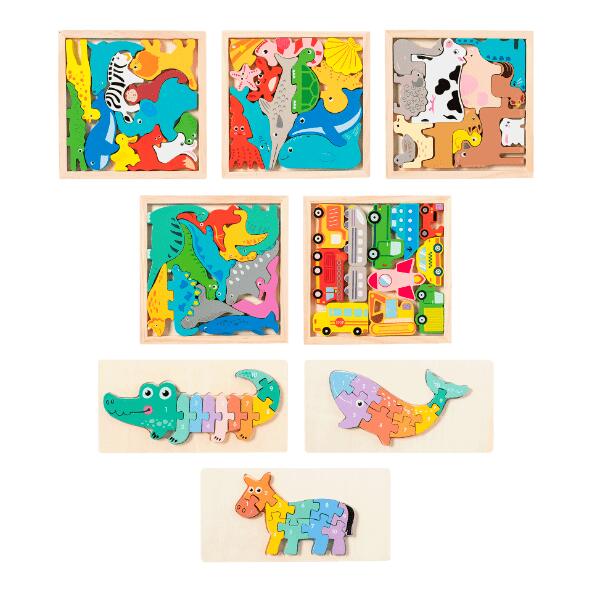 PLAYLAND(R) 				Puzzle en bois