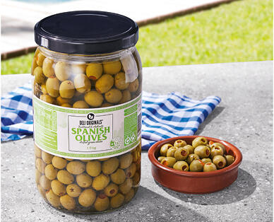 Deli Originals Spanish Green Olives 1.9kg