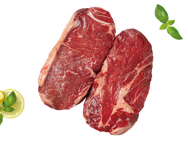 Frisches Rumpsteak/Rib-Eye-Steak