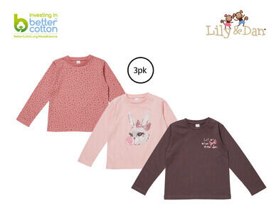 Children's Long Sleeve Tee 3pk