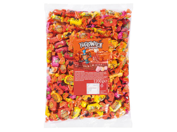 HALLOWEEN Saure Fruchtkaubonbons