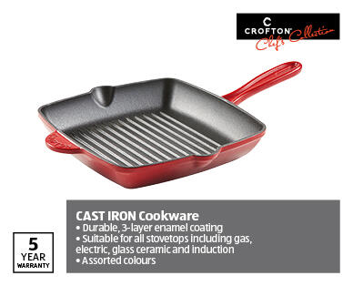 Cast Iron Griddle Pan 26cm