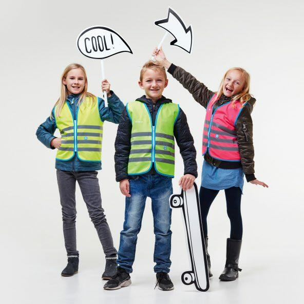 Gilet fluo pour enfants