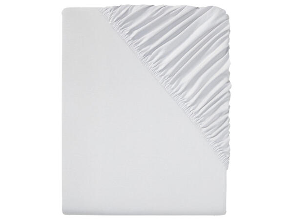 LIVARNO home Žerzejové napínací prostěradlo, 180-200 x 200 cm