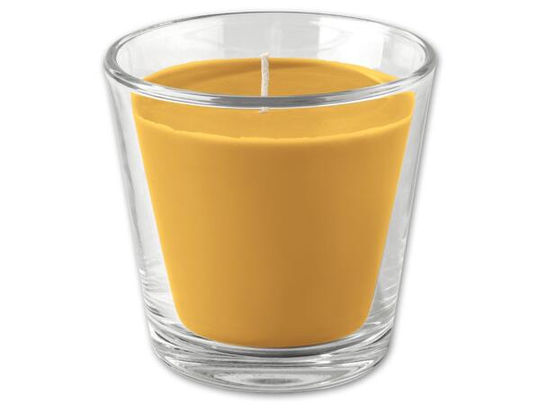 Duftkerze im Glas