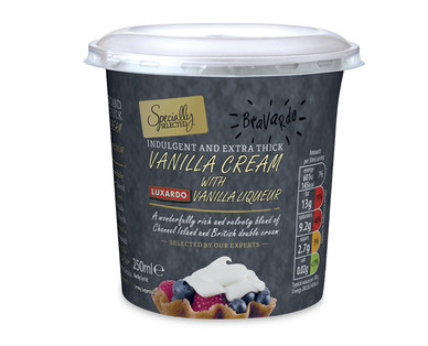 Specially Selected Vanilla Cream with Luxardo Vanilla Liqueur