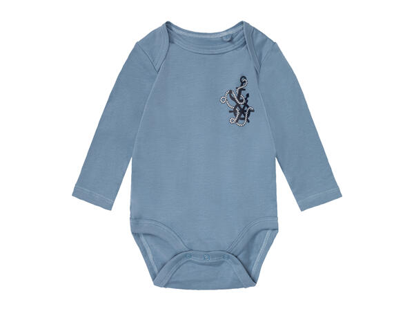 Lupilu Baby Long-Sleeve Bodysuits - Pack of 3