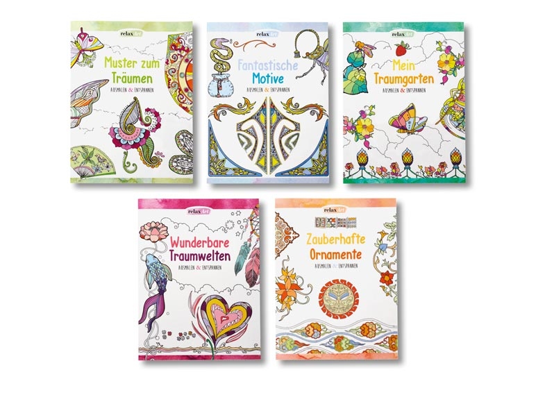 Carnet de coloriages ***Cet article est disponible uniquement en Suisse alémanique.***