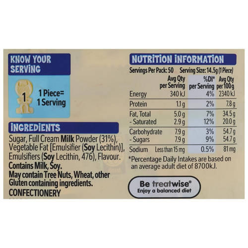 Milkybar 50 Pack 725g
