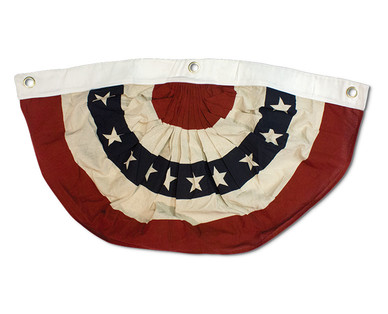 Huntington Home Patriotic Bunting or Banner