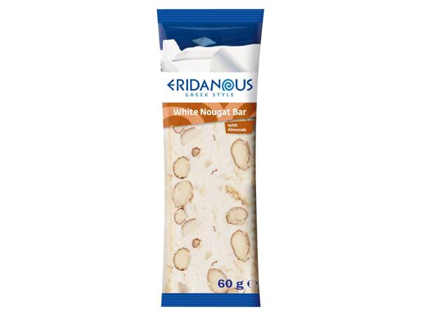 Softnougat Riegel mit Mandel