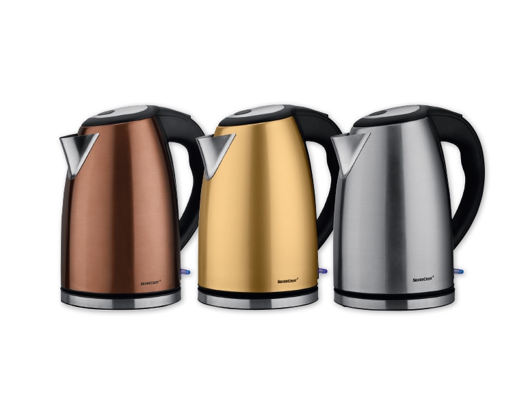 SILVERCREST KITCHEN TOOLS(R) 2,400W Stainless Steel Kettle