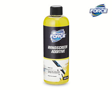 Wash & Wax 1L or Windscreen Additive 500ml