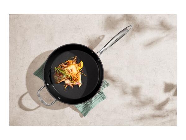 Silvercrest Red Cast Aluminium Frying Pan
