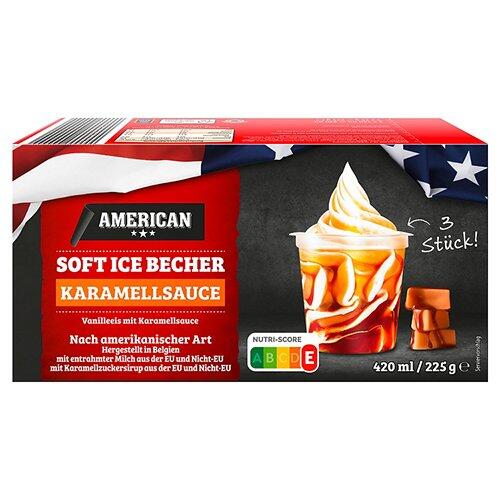 AMERICAN Soft Ice, Vanille-Caramel