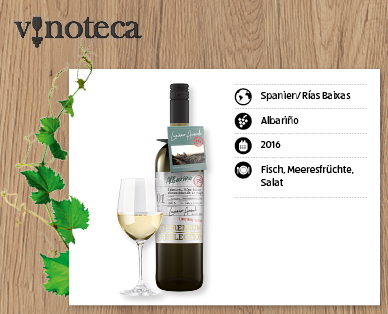 PREMIUM SELECTION Albariño Rías Baixas DO vom Kellermeister Luciano Amoedo