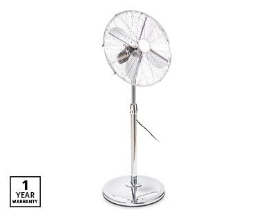 40cm Chrome Pedestal Fan