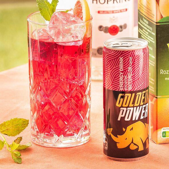 GOLDEN POWER(R) 				Boisson énergisante