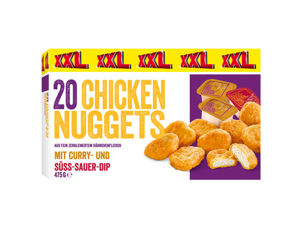 Chicken Nuggets mit Dip 475 g