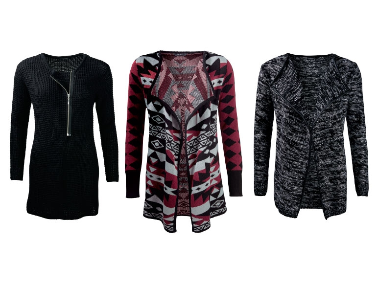 ESMARA Ladies' Chunky Knit Cardigan