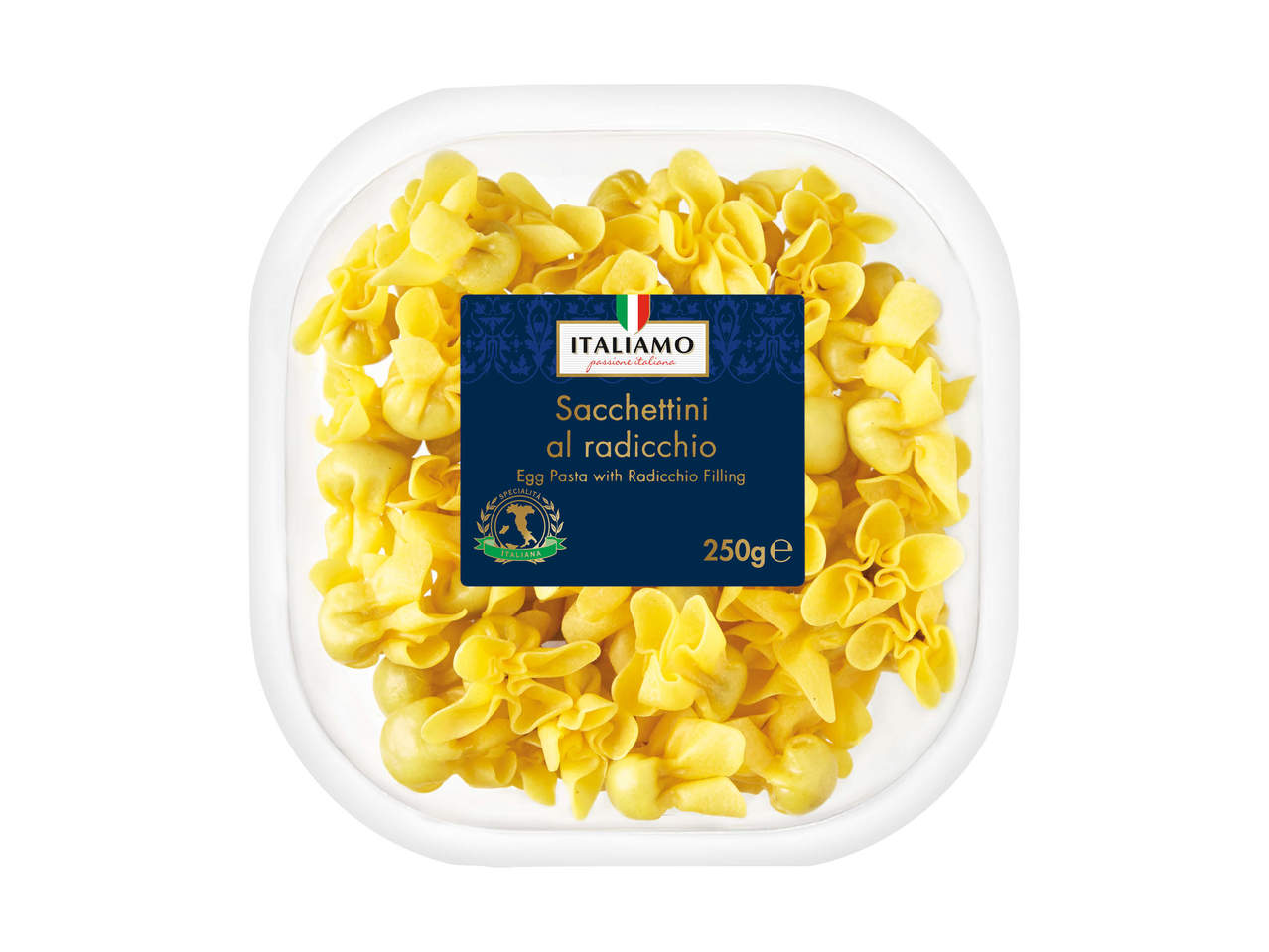 Frisk pasta med fyld