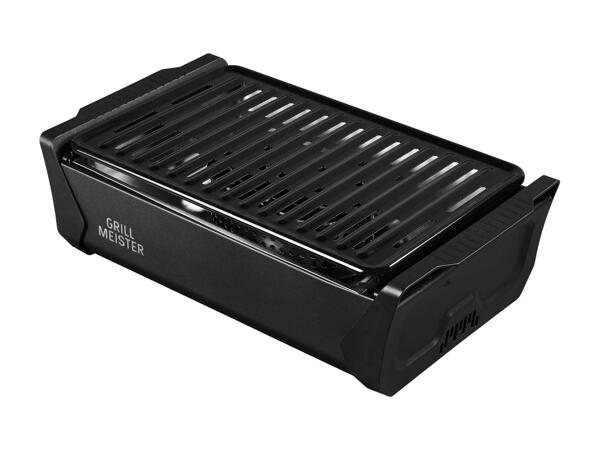 Holzkohlegrill mit Aktivbelüftung