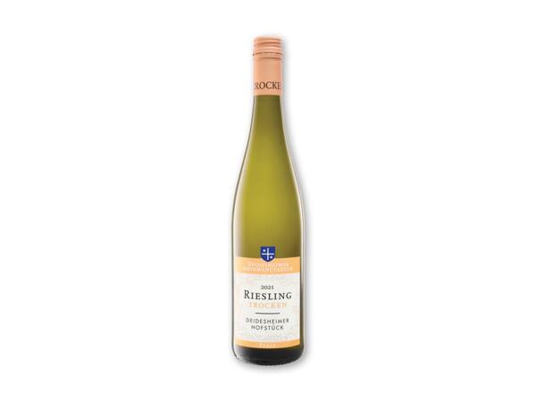 Palatium Riesling, Riesling Pfalz eller DOCG Riserva