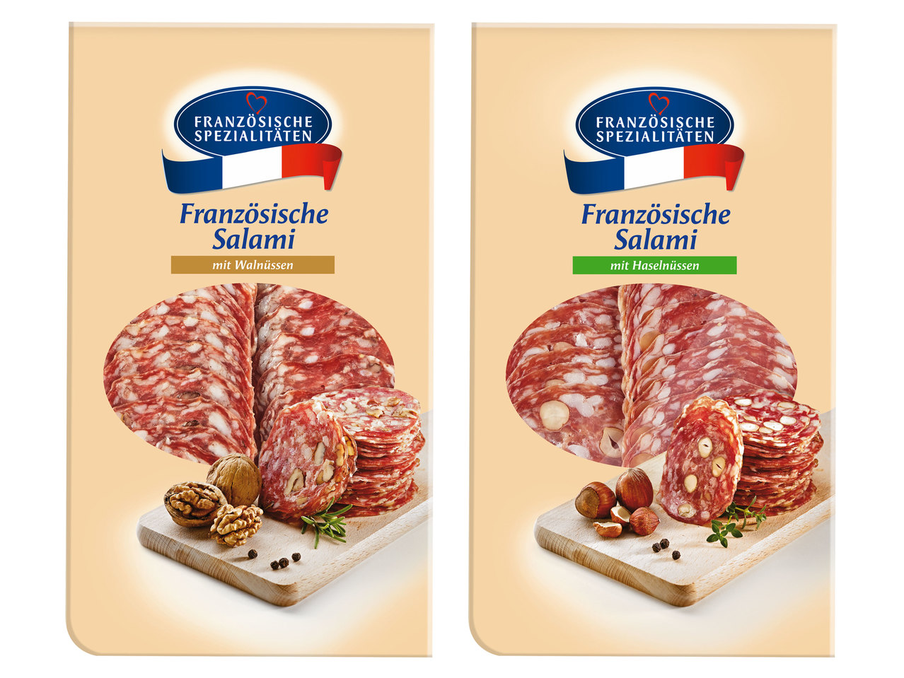 FRANZÖSISCHE SPEZIALITÄTEN Salami in Scheiben