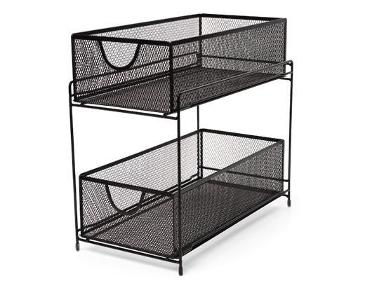 Huntington Home 
 Two-Tier Mesh Organizer