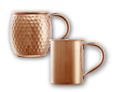 Mugs pour cocktail Moscow Mule CROFTON(R)