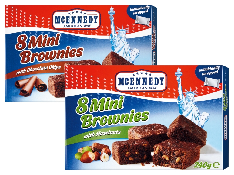 MCENNEDY 8 Mini Brownies