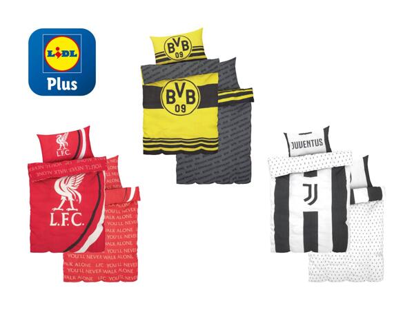 Parure de lit réversible licence clubs de foot