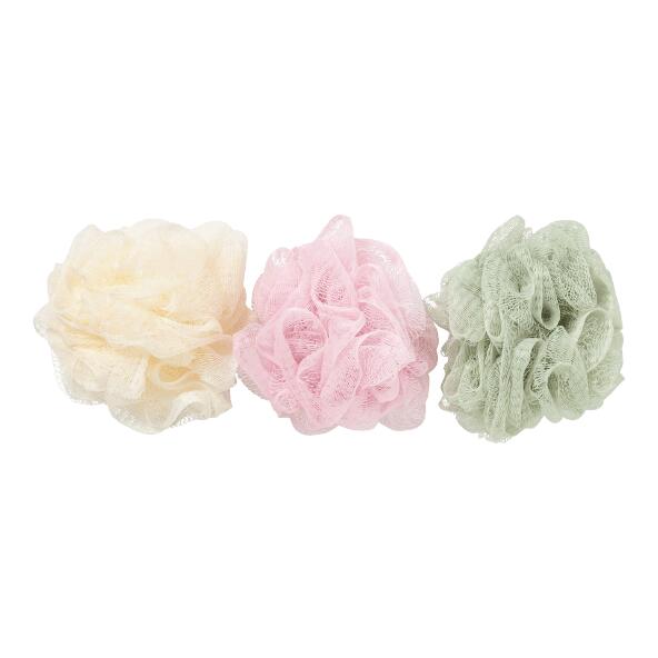 LACURA(R) 				Éponge de douche, 3 pcs