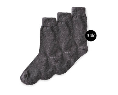 Mens Basic Socks 3pk