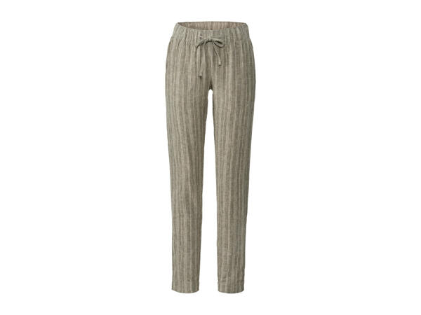 Esmara Ladies Linen Blend Trousers Lidl Great Britain Specials