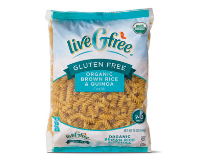 liveGfree Gluten Free Organic Brown Rice & Quinoa Pasta