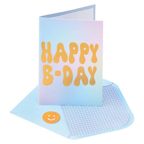 5" x 7" Greeting Card - Happy Birthday
